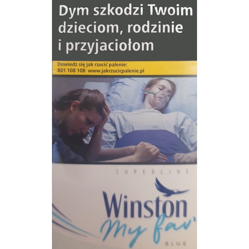 Papierosy WINSTON BLUE SUPERSLIMS 149 90 zł Sklep Trafika